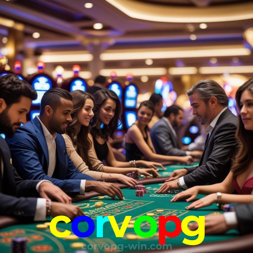 Descubra o corvopg | App de Cassino Online com Comunidade Global